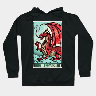 The Welsh Dragon Tarot Card Hoodie